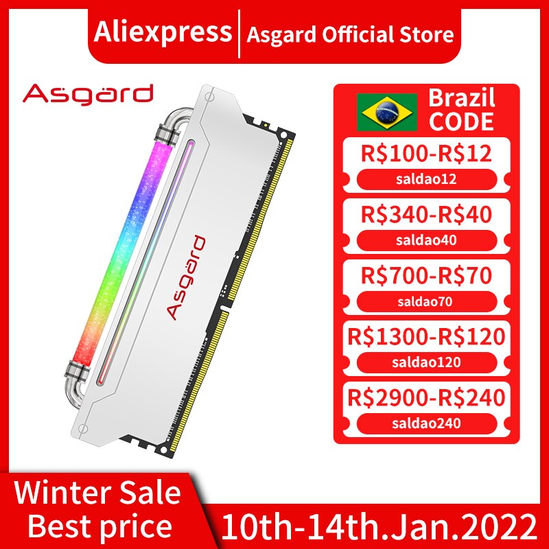 Asgard RAM RGB ޸ , DDR4 8GB x 2 16G x 2 3600MHz 4000MHz ,  XMP2.0 Ŭŷ DIMM ũž ޸